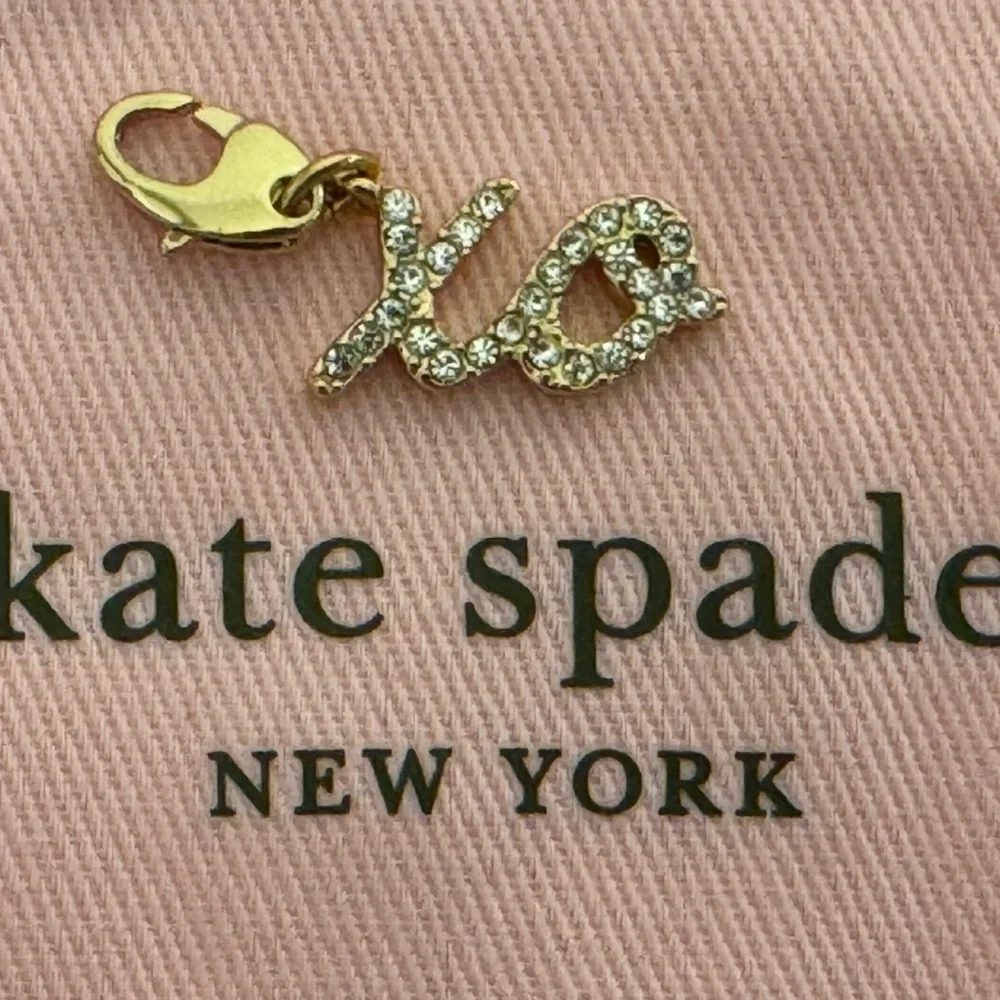 Kate Spade Gold XO Charm with Sparkling Accents - Picture 4 of 6